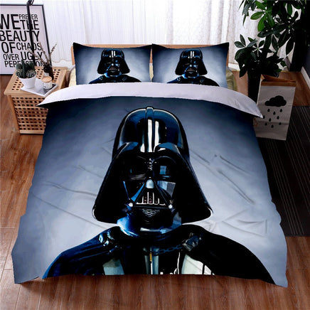 Darth Vader Star Wars Bedding Red Duvet Covers Comforter Set Quilted Blanket Bed Set LS22699 - Lusy Store