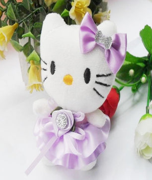 Diamond Hello Kitty Plush Stuffed Wedding Bouquet Decor - Lusy Store