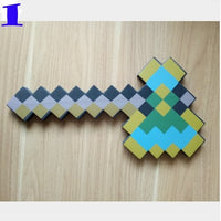 Diamond minecraft sword Mosaic Espada/Picareta/Machado/Hamaxe - Lusy Store