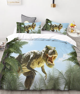 Dinosaur Bedding 3D HD Printing Cover Bed Set Kids Baby Children Bedclothes - Lusy Store