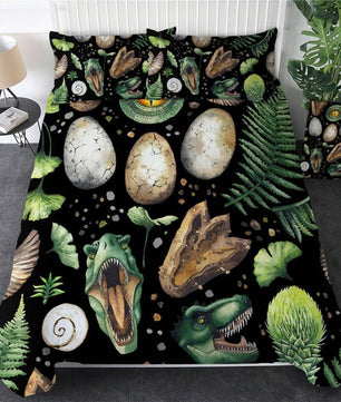 Dinosaur Bedding 3D Cartoon Jurassic Printed Bedclothes For Boys Home Textiles - Lusy Store