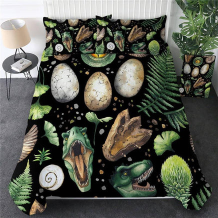 Dinosaur Bedding 3D Cartoon Jurassic Printed Bedclothes For Boys Home Textiles - Lusy Store