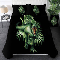 Dinosaur Bedding 3D Cartoon Jurassic Printed Bedclothes For Boys Home Textiles - Lusy Store