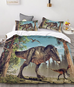 Dinosaur Bedding 3D HD Printing Cover Bed Set Kids Baby Children Bedclothes - Lusy Store