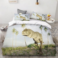 Dinosaur Bedding 3D Printing Kids Baby Children Jurassic Park Bedclothes - Lusy Store