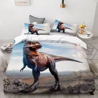 Dinosaur Bedding 3D Printing Kids Baby Children Jurassic Park Bedclothes - Lusy Store