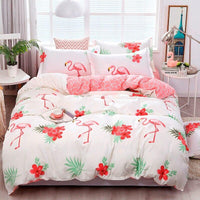 Dinosaur Bedding Cartoon Comforter Best Gift For Childrens Boys Girls White Pink
