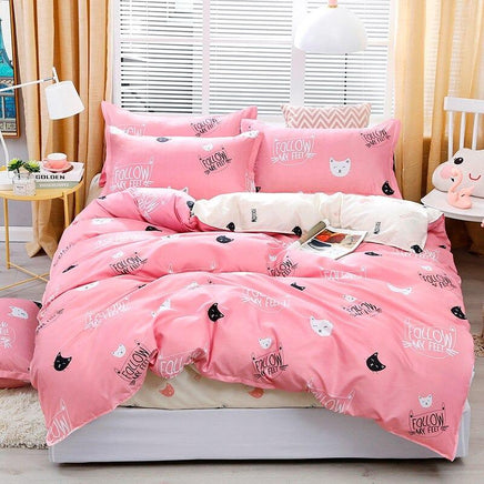 Dinosaur Bedding Cartoon Comforter Best Gift For Childrens Boys Girls Pink