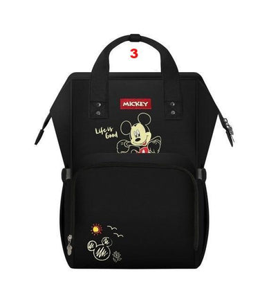 Disney Backpacks Mummy Bag Multifunction Large Capacity Double Shoulder - Lusy Store