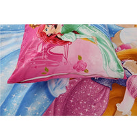 Disney Cartoon Princess Kids Girls Bedding Set - Lusy Store