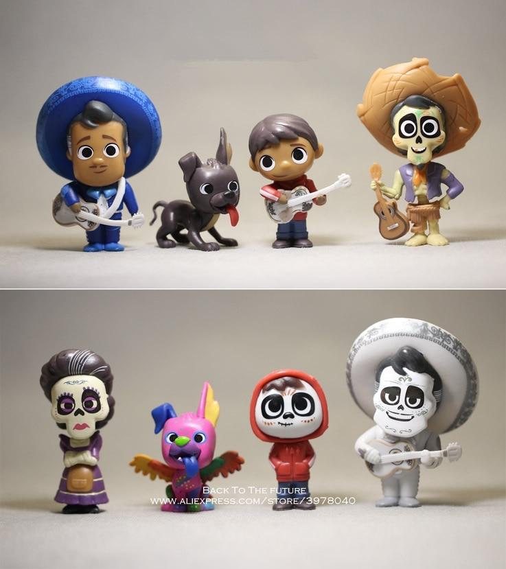 Disney Coco Movie 8pcs/set Decoration PVC Collection Figurine Toy model - Lusy Store