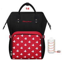 Disney Diaper Bag Backpack USB Bottle Insulation - Lusy Store