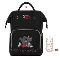 Disney Diaper Bag Backpack USB Bottle Insulation - Lusy Store