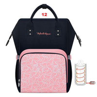 Disney Diaper Bag Backpack USB Bottle Insulation - Lusy Store
