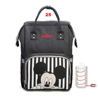 Disney Diaper Bag Backpack USB Bottle Insulation - Lusy Store