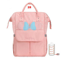 Disney Diaper Bag Backpack USB Bottle Insulation - Lusy Store