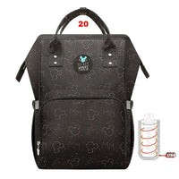 Disney Diaper Bag Backpack USB Bottle Insulation - Lusy Store