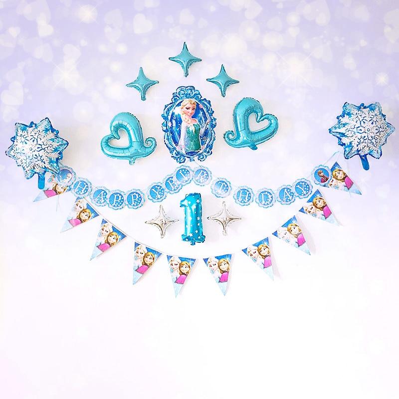Disney Frozen Theme Elsa Balloons Party For Kids Collection - Lusy Store