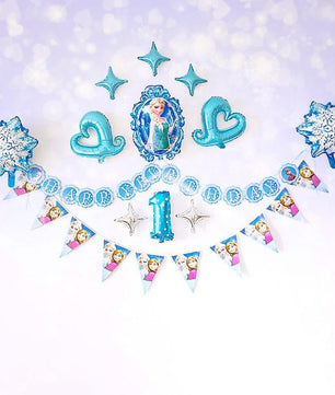Disney Frozen Theme Elsa Balloons Party For Kids Collection - Lusy Store