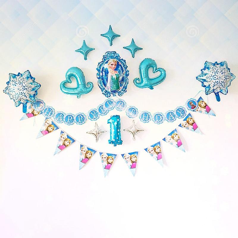 Disney Frozen Theme Elsa Balloons Party For Kids Collection - Lusy Store