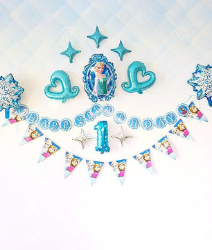 Disney Frozen Theme Elsa Balloons Party For Kids Collection - Lusy Store
