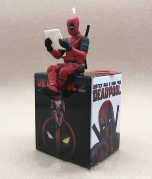 Disney Marvel X-Men Deadpool 2 Action Figure Sitting Posture Doll Decoration PVC Collection - Lusy Store