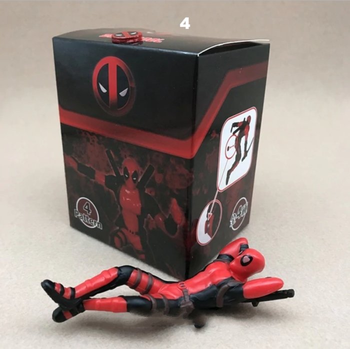 Disney Marvel X-Men Deadpool 2 Action Figure Sitting Posture Doll Decoration PVC Collection - Lusy Store