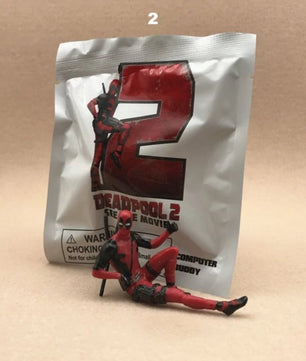 Disney Marvel X-Men Deadpool 2 Action Figure Sitting Posture Doll Decoration PVC Collection - Lusy Store