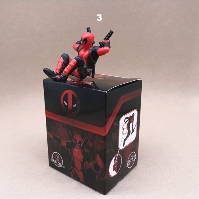 Disney Marvel X-Men Deadpool 2 Action Figure Sitting Posture Doll Decoration PVC Collection - Lusy Store