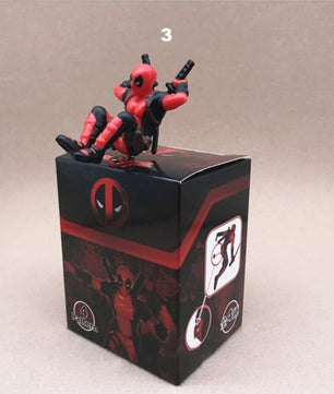 Disney Marvel X-Men Deadpool 2 Action Figure Sitting Posture Doll Decoration PVC Collection - Lusy Store