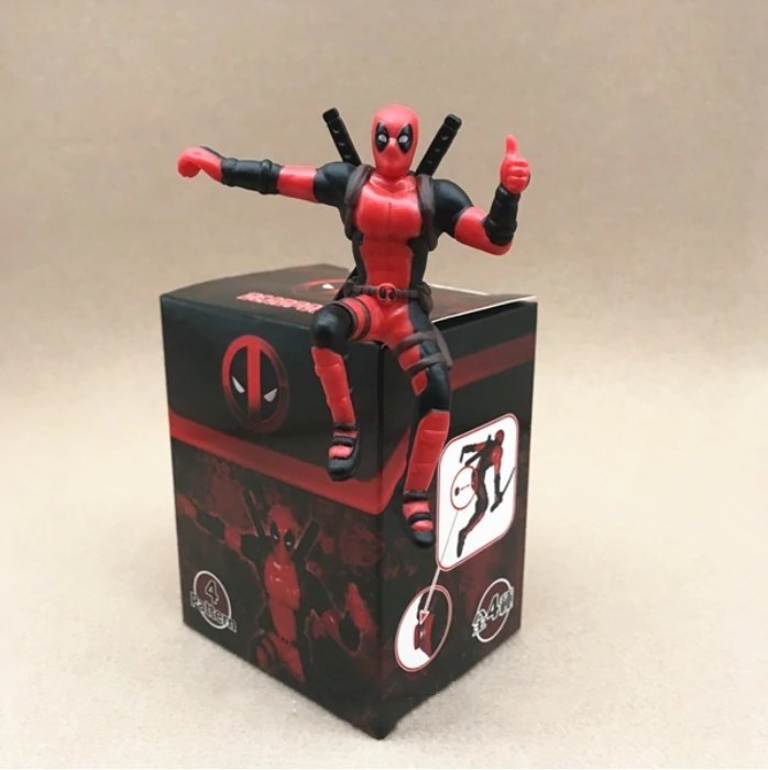 Disney Marvel X-Men Deadpool 2 Action Figure Sitting Posture Doll Decoration PVC Collection - Lusy Store