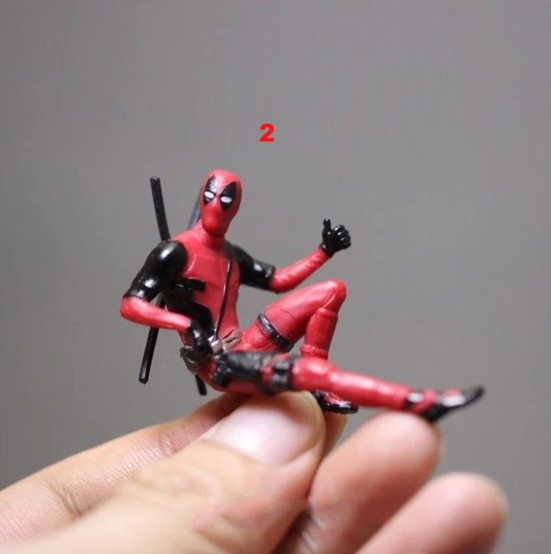 Disney Marvel X-Men Deadpool 2 Action Figure Sitting Posture Doll Decoration PVC Collection - Lusy Store