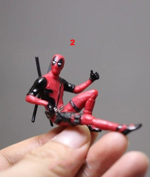 Disney Marvel X-Men Deadpool 2 Action Figure Sitting Posture Doll Decoration PVC Collection - Lusy Store