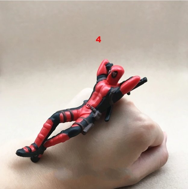 Disney Marvel X-Men Deadpool 2 Action Figure Sitting Posture Doll Decoration PVC Collection - Lusy Store