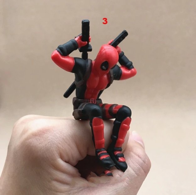 Disney Marvel X-Men Deadpool 2 Action Figure Sitting Posture Doll Decoration PVC Collection - Lusy Store