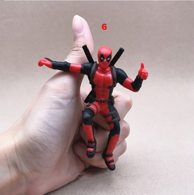 Disney Marvel X-Men Deadpool 2 Action Figure Sitting Posture Doll Decoration PVC Collection - Lusy Store