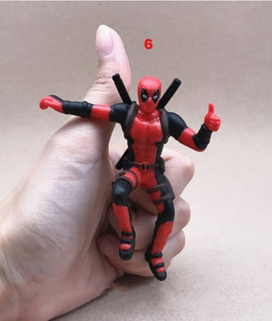 Disney Marvel X-Men Deadpool 2 Action Figure Sitting Posture Doll Decoration PVC Collection - Lusy Store
