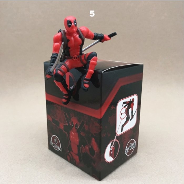 Disney Marvel X-Men Deadpool 2 Action Figure Sitting Posture Doll Decoration PVC Collection - Lusy Store