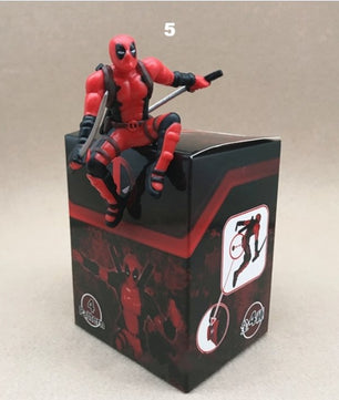 Disney Marvel X-Men Deadpool 2 Action Figure Sitting Posture Doll Decoration PVC Collection - Lusy Store