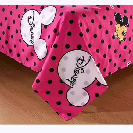 Disney Mickey Mouse Duvet Cover Set Bedding Set for Children Bedroom Decor Bed Linen - Lusy Store