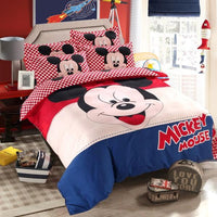 Disney Mickey Mouse Winnie Duvet Cover Set Bedding Set for Children Bedroom Decor - Lusy Store