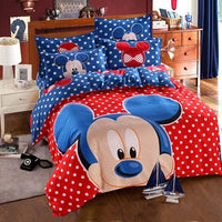 Disney Mickey Mouse Winnie Duvet Cover Set Bedding Set for Children Bedroom Decor - Lusy Store