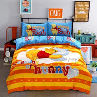 Disney Mickey Mouse Winnie Duvet Cover Set Bedding Set for Children Bedroom Decor - Lusy Store