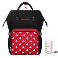Disney Mochila Maternidade Waterproof Diaper Bags USB Bottle Feeding Travel Backpack - Lusy Store