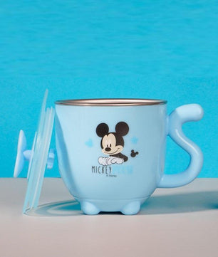 Disney Mugs Home Anti-Fall Kindergarten Stainless Steel Mouth Cup Toddler Baby With Lid M013 - Lusy Store
