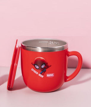 Disney Mugs Home Anti-Fall Kindergarten Stainless Steel Mouth Cup Toddler Baby With Lid M013 - Lusy Store