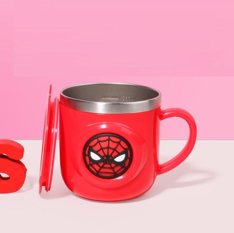 Disney Mugs Home Anti-Fall Kindergarten Stainless Steel Mouth Cup Toddler Baby With Lid M014 - Lusy Store