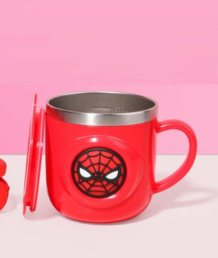 Disney Mugs Home Anti-Fall Kindergarten Stainless Steel Mouth Cup Toddler Baby With Lid M014 - Lusy Store