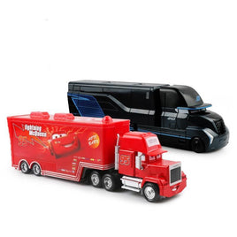 Disney Pixar Cars Toys Lightning McQueen Jackson Storm Mack Uncle Truck 1:55 Diecast - Lusy Store