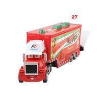 Disney Pixar Cars Toys Lightning McQueen Jackson Storm Mack Uncle Truck 1:55 Diecast - Lusy Store